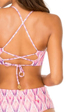 CADIZ - Underwire Top & High Rise Cheeky Bottom • Multicolor