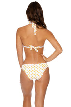 ITSY BITSY - Triangle Halter Top & Full Bottom • Yellow