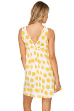 ITSY BITSY - V Neck Short Dress • Yellow