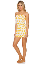 ITSY BITSY - Strapless Ruffle Romper • Yellow