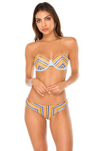 PLAZA ESPAÑA - Alegria Bandeau Top & Moderate Bottom • Multicolor