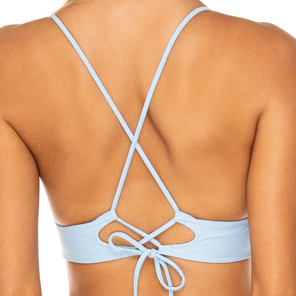 PLAZA ESPAÑA - Cross Back Bustier Top