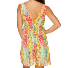 SMOKE SHOW - V Neck Short Dress