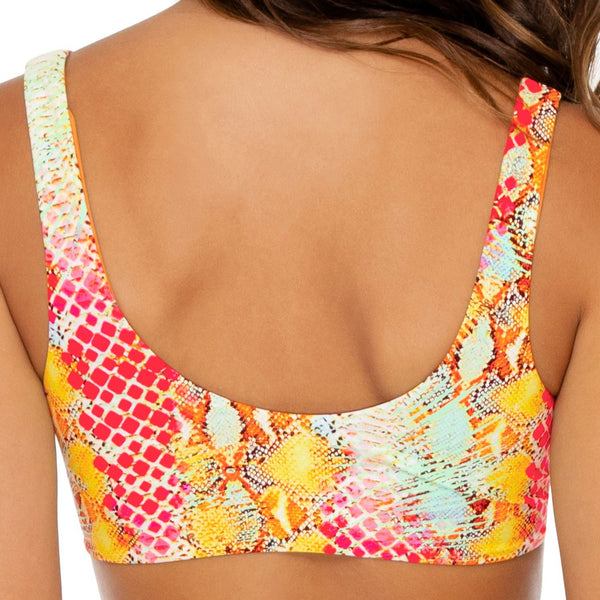 SMOKE SHOW - Lace Up Bralette