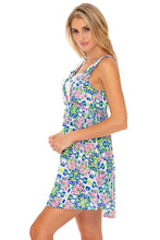 ANGEL FACE - Ruffle V Neck Short Dress • Multicolor