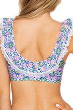 ANGEL FACE - Laced Up Ruffle Bralette & Drawstring Waistband Full Bottom • Multicolor Campaign