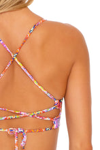 RAYANDO EL SOL - Underwire Top & Split Side Wide Leg Pant • Multicolor