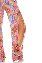 RAYANDO EL SOL - Underwire Top & Split Side Wide Leg Pant • Multicolor