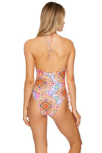 RAYANDO EL SOL - Drawstring High Leg One Piece • Multicolor