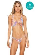 RAYANDO EL SOL - Bralette Top & Banded Moderate Bottom • Multicolor