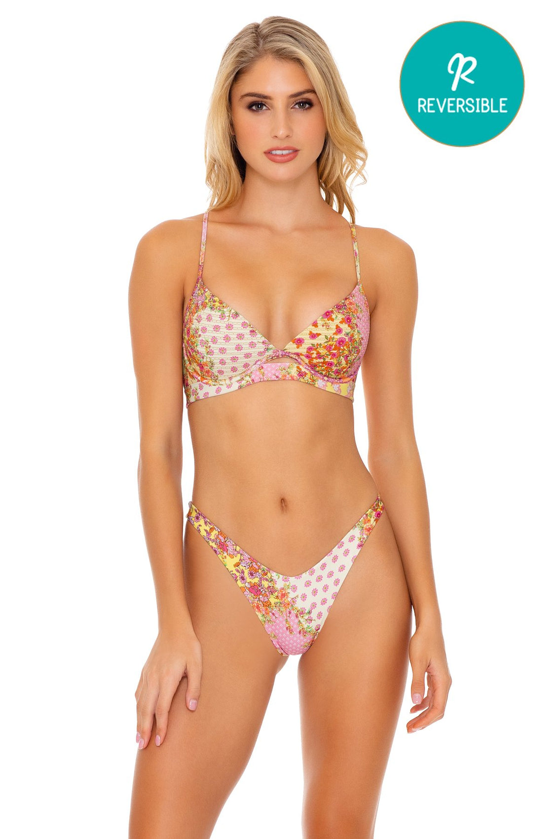 GYPSY DREAM - Underwire Top & High Leg  Bottom • Buttercream