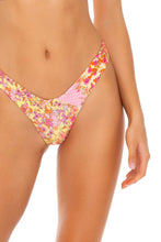 GYPSY DREAM - Cross Back Bustier Top & Tab Side High Leg Bottom • Buttercream