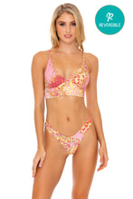 GYPSY DREAM - Cross Back Bustier Top & Tab Side High Leg Bottom • Buttercream