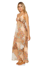 SALTY BUT SWEET - V Neck Long Dress • Multicolor