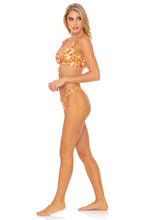 DESERT ANGEL - Lace Up Bralette & Band Moderate Bottom • Buttercream