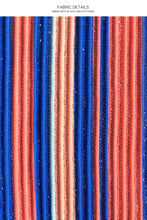 PLAY TIME - Tank Bralette & Tab Side High Leg Bottom • Multi Royal