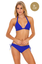 LAST FLING - Triangle Halter Top & Drawstring Side Full Bottom • Something Blue