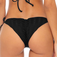 BACHELORETTE AND HER BABES - Wavy Ruched Back Brazilian Tie Side Bottom