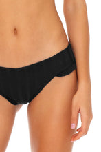 BACHELORETTE AND HER BABES - Underwire Top & Ruffle Full Seamless Bottom • Bash Black