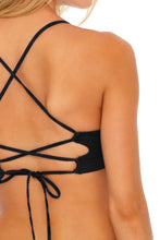 BACHELORETTE AND HER BABES - Underwire Top & Ruffle Full Seamless Bottom • Bash Black