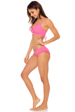 BACHELORETTE AND HER BABES - Underwire Top & Ruffle Full Seamless Bottom • Party Pink