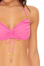 BACHELORETTE AND HER BABES - Bandeau Top & High Leg  Bottom • Party Pink