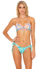 CARIBBEAN KISSES - Scrunch Cup Underwire Top & Banded Moderate Bottom • Multicolor