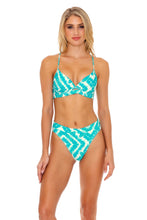 MERMAID WISHES - Underwire Top & High Leg Banded Waist Bottom • Multicolor