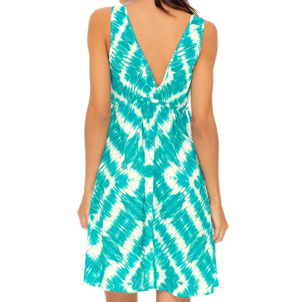 MERMAID WISHES - V Neck Short Dress