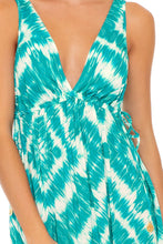 MERMAID WISHES - V Neck Long Dress • Multicolor