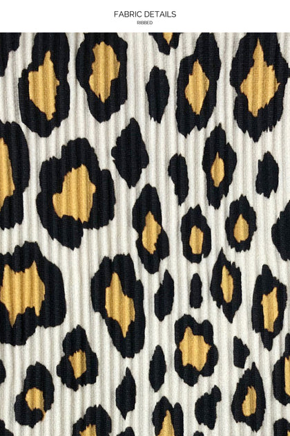 WILD SIDE - Bandeau Top & High Leg Bottom • Multicolor