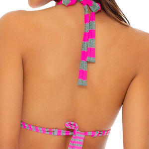 TIME TO FIESTA - Triangle Halter Top