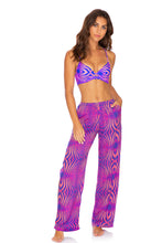 PUERTO AVENTURA - Underwire Top & Split Side Wide Leg Pant • Multicolor