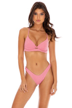 RIVER DANCE - Underwire Top & High Leg Bottom • Blush