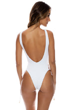 PURA CURIOSIDAD - Open Side One Piece Bodysuit • White