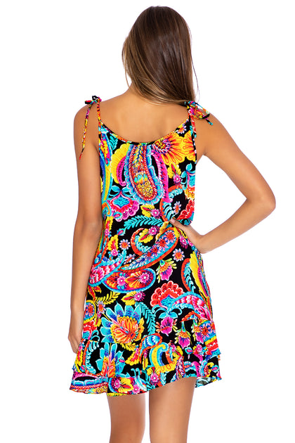 MOON NIGHTS - Ruffle Dress • Multicolor Runway
