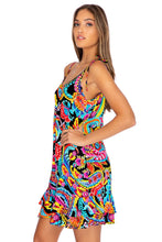 MOON NIGHTS - Ruffle Dress • Multicolor