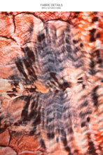 SKINS - Free Form Bandeau & High Leg Bottom • Coral Snake