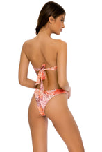 SKINS - Free Form Bandeau & High Leg Bottom • Coral Snake