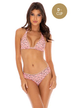 BABY JUNGLE - Triangle Halter Top & Seamless Full Ruched Back Bottom • Multicolor