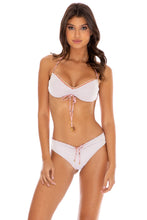 BABY JUNGLE - Bandeau Top & Drawstring Ruched  Bottom • Multicolor