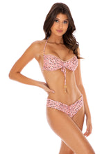 BABY JUNGLE - Bandeau Top & Drawstring Ruched  Bottom • Multicolor