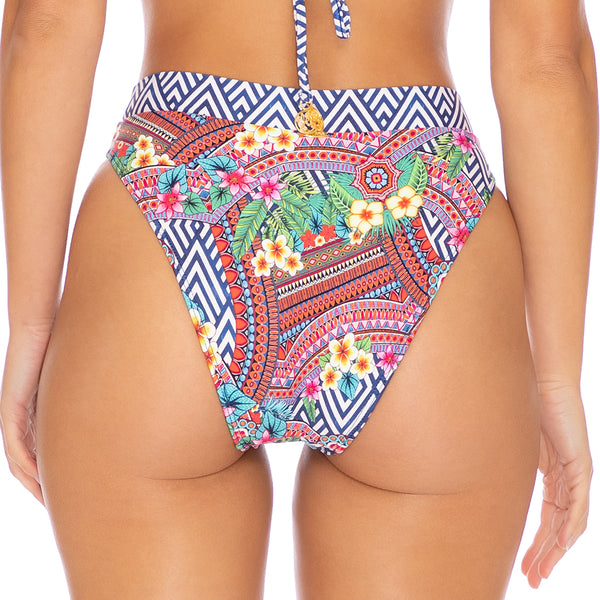 LULI TRIBE - High Leg Banded Waist Bottom