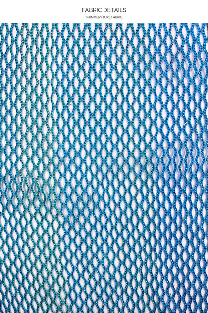 ATLANTIS QUEEN - Long Caftan • Sapphire