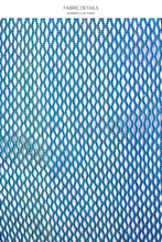 ATLANTIS QUEEN - Short Caftan • Sapphire