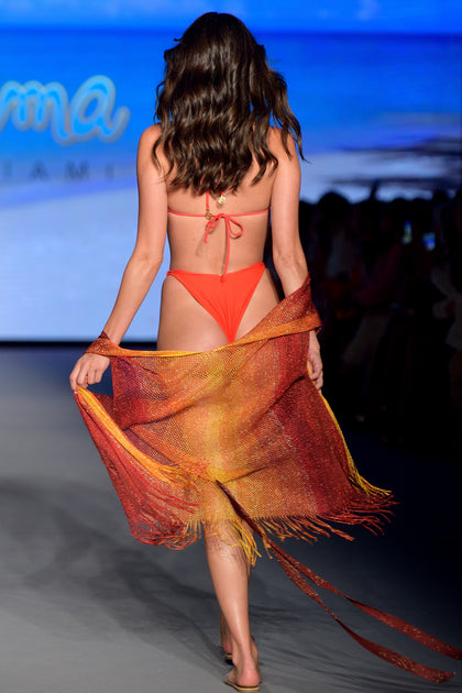 SUNSHINE ADDICT - Short Caftan • Sunset Runway