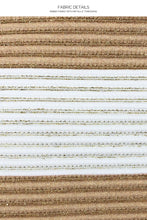 GOLDEN HOUR - Triangle Top & Wavy Ruched Back Tie Side Bottom • Tan