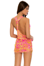 WILD SWEETHEART - T Back Mini Dress • Multicolor