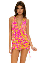 WILD SWEETHEART - T Back Mini Dress • Multicolor
