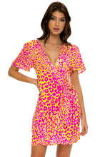 WILD SWEETHEART - Wrap Mini Dress • Multicolor